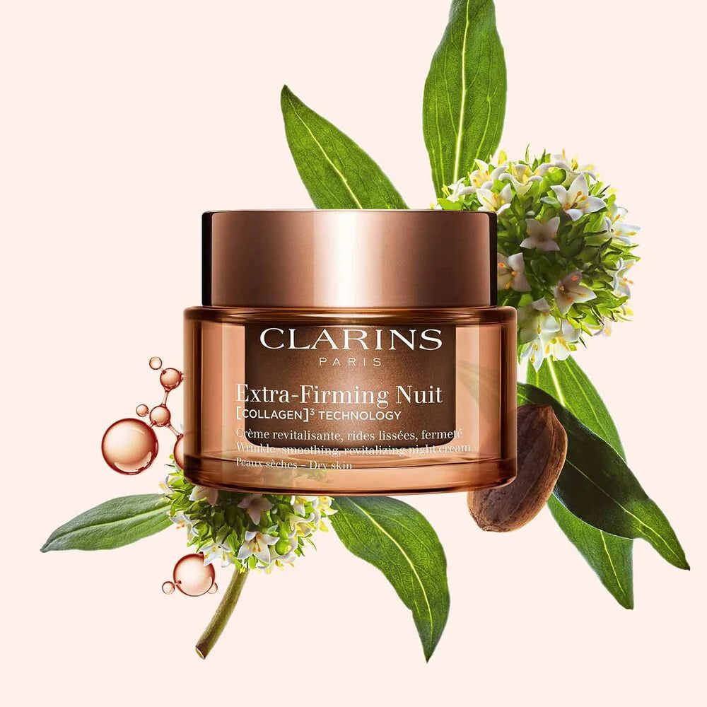 Extra-Firming Night Refillable Moisturizer with Collagen Polypeptide + Niacinamide, Dry Skin