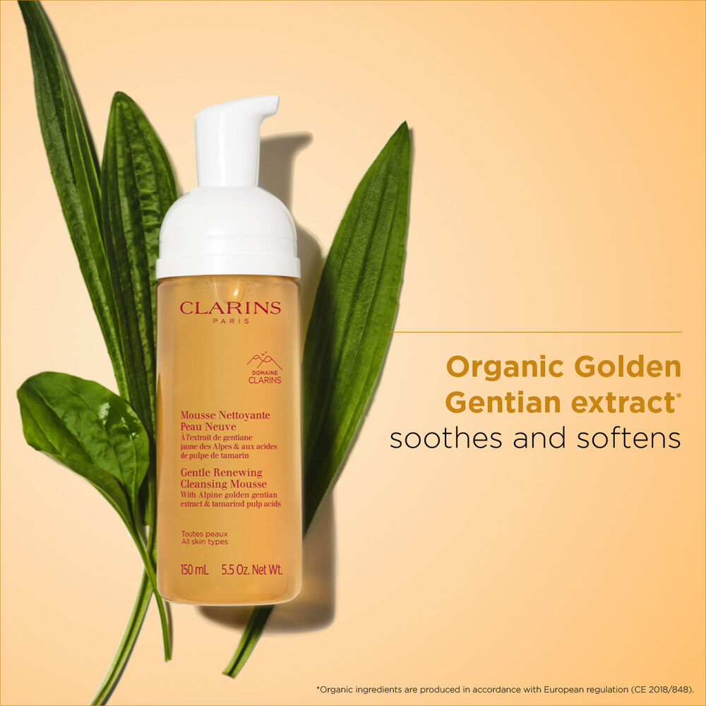 Gentle Renewing Cleansing Mousse - Lightweight Facial Mousse Cleanser