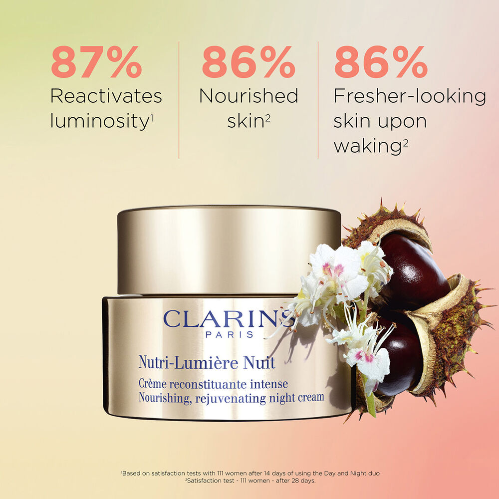 Nutri-Lumière Night Cream - Anti-Aging + Nourishing Night Moisturizer for Mature Skin