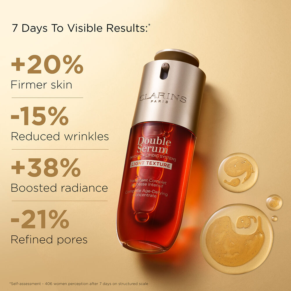 DOUBLE SERUM® Light Texture - Firming + Smoothing Anti-Aging Concentrate