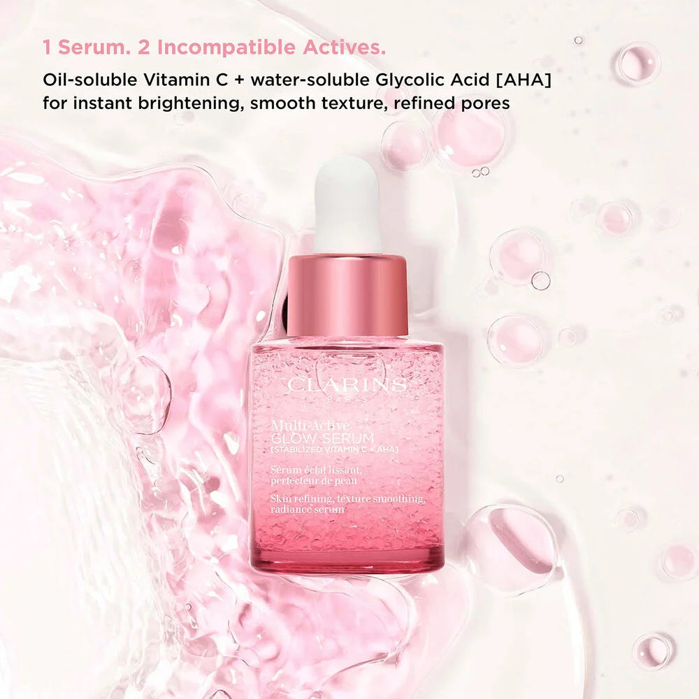Multi-Active Glow Serum Vitamin C + AHA Smoothing, Radiance-Boosting Glow
