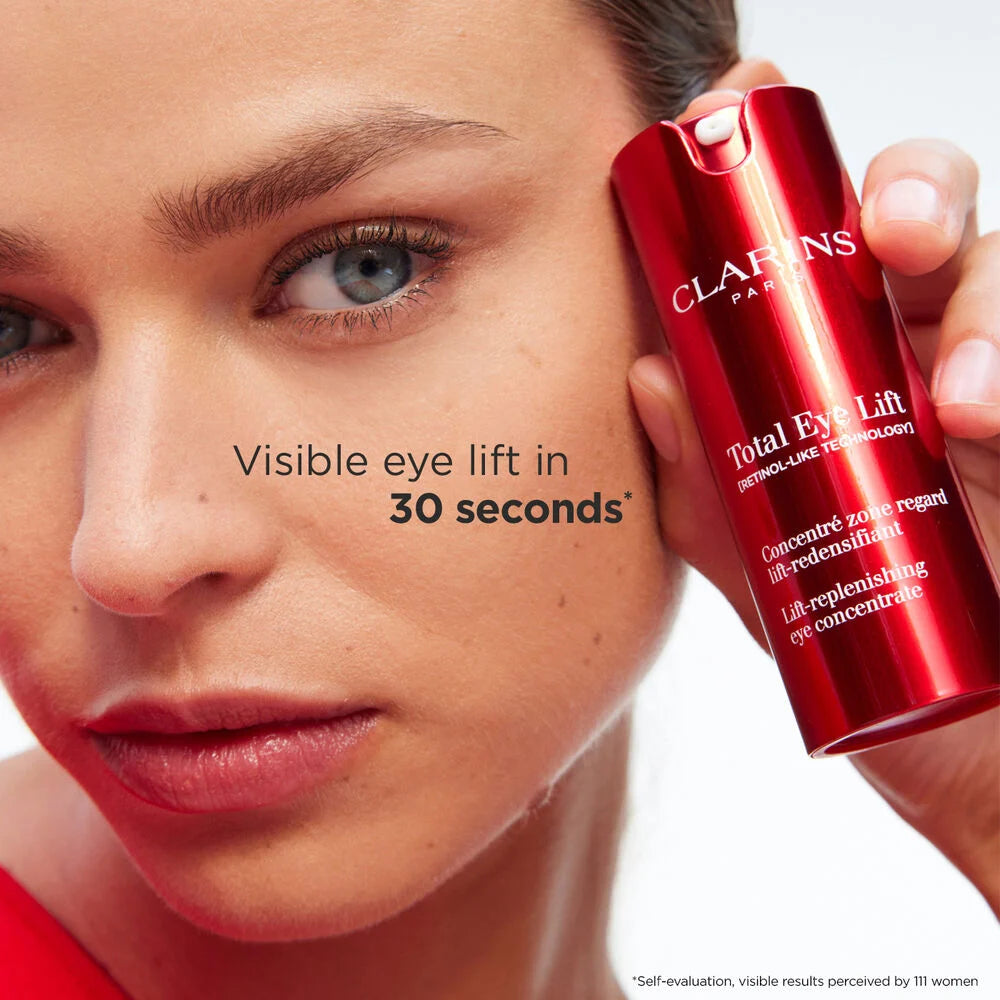 Total Eye Lift Refillable Eye Cream for Firming, Wrinkles, Dark Circles + Puffiness